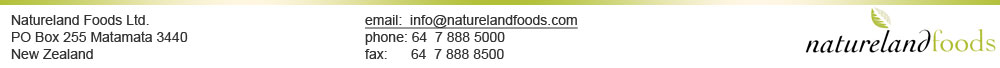 Contact natureland foods
